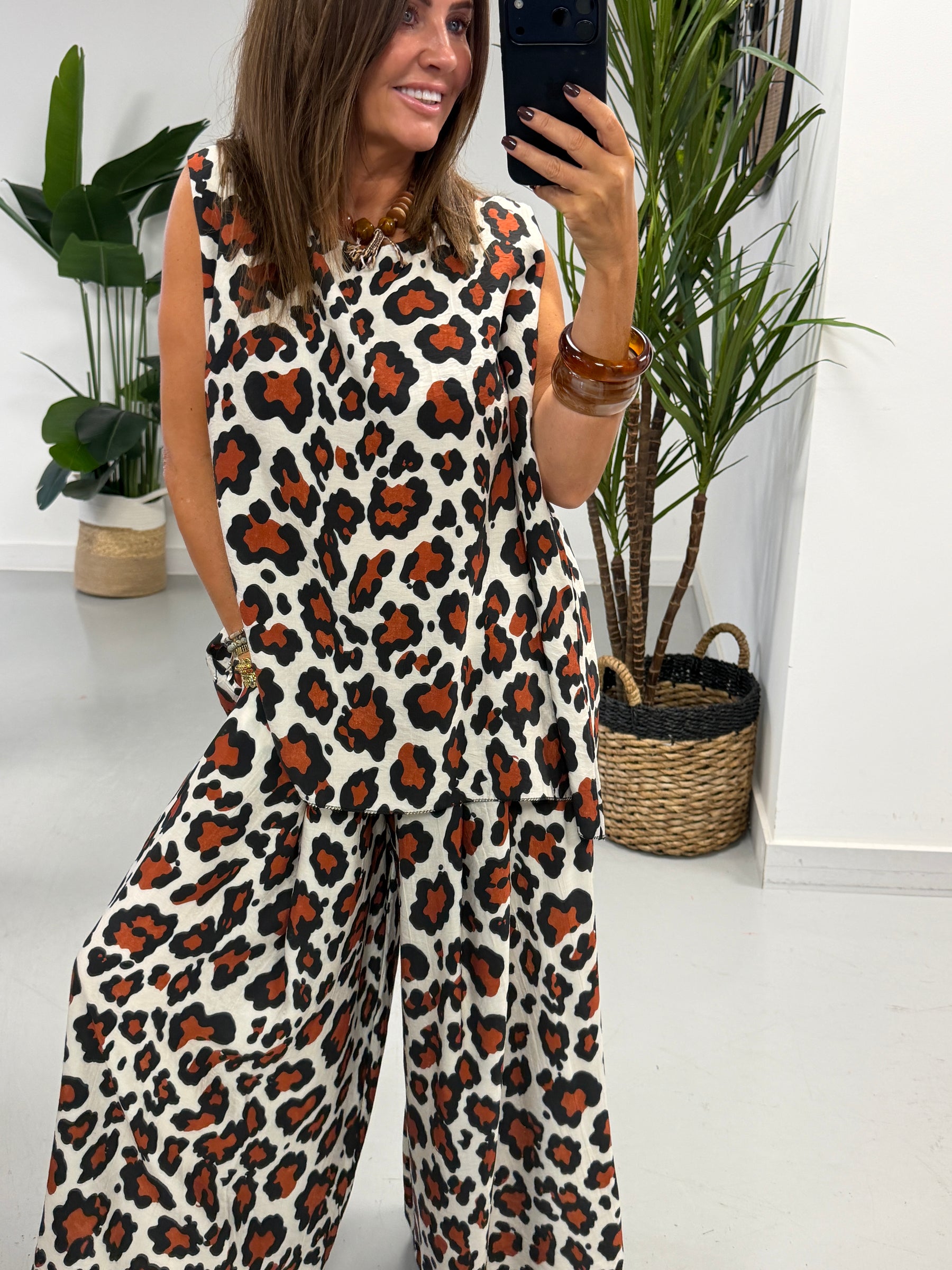 The Animal Tuscany Two Piece - Cream/Rust