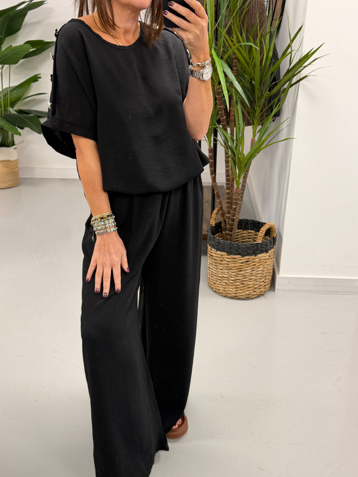 Military Two Piece - Black