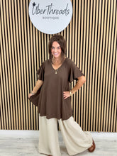 Heidi Swing Tunic - Chocolate