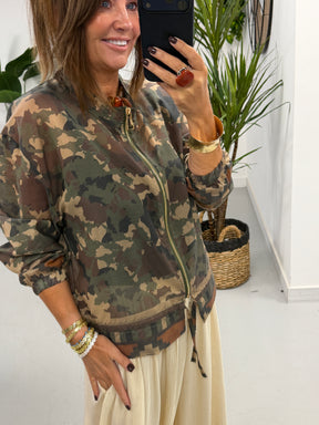Lightweight Camo Jacket - Khaki
