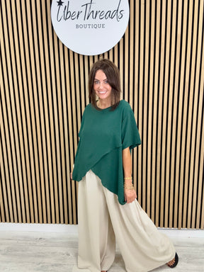 The Heidi Wrap - Forest Green