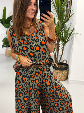 The Animal Tuscany Two Piece - Khaki/Orange