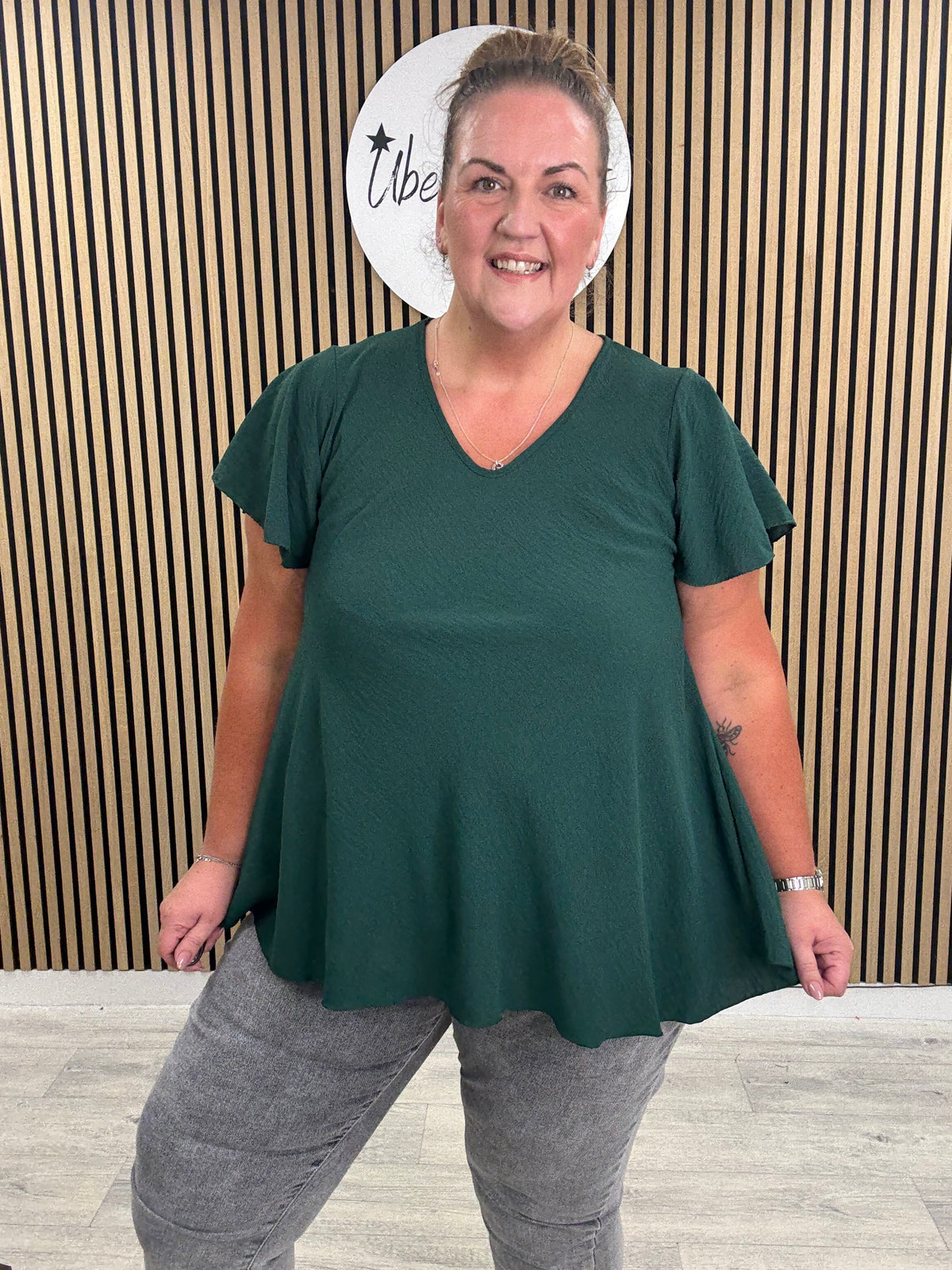 Heidi Swing Tunic - Forest Green