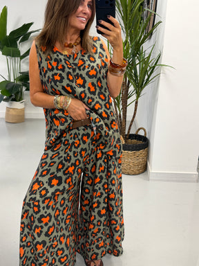 The Animal Tuscany Two Piece - Khaki/Orange
