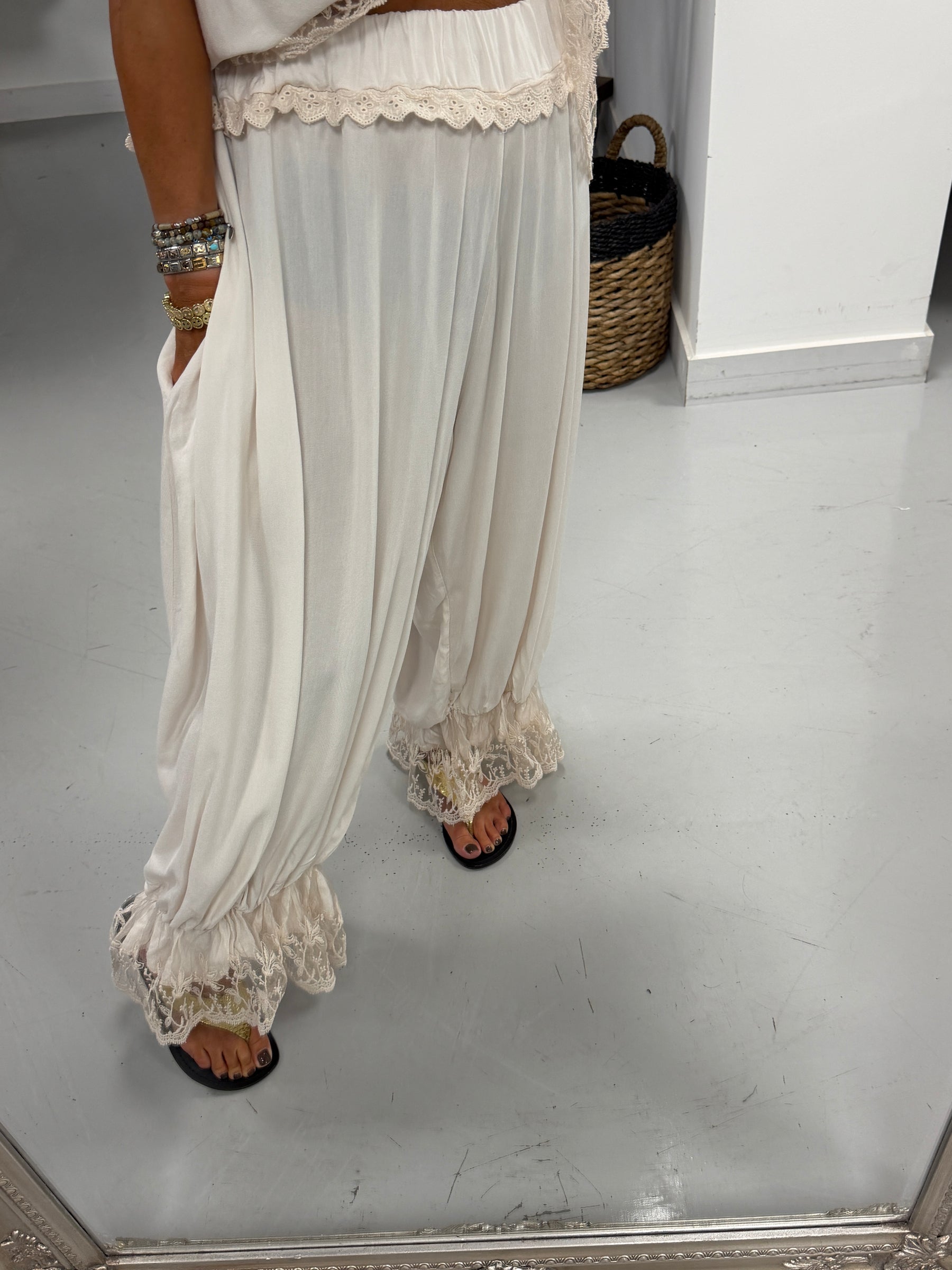 The Boho Belle Bloomers - Cream