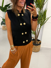 Military Waistcoat 1- Black