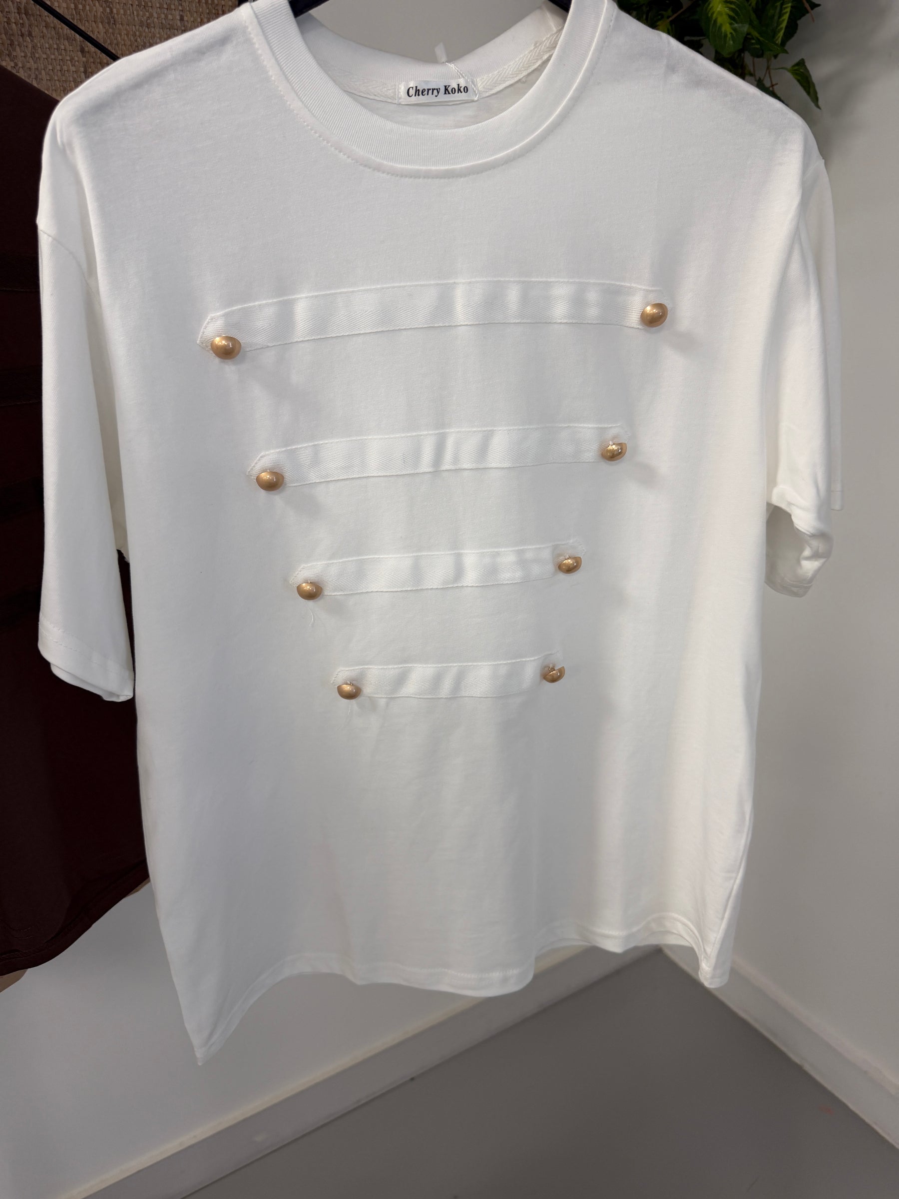 Military Tee-White