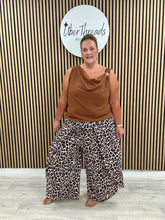 The Split Leg Palazzo - Animal