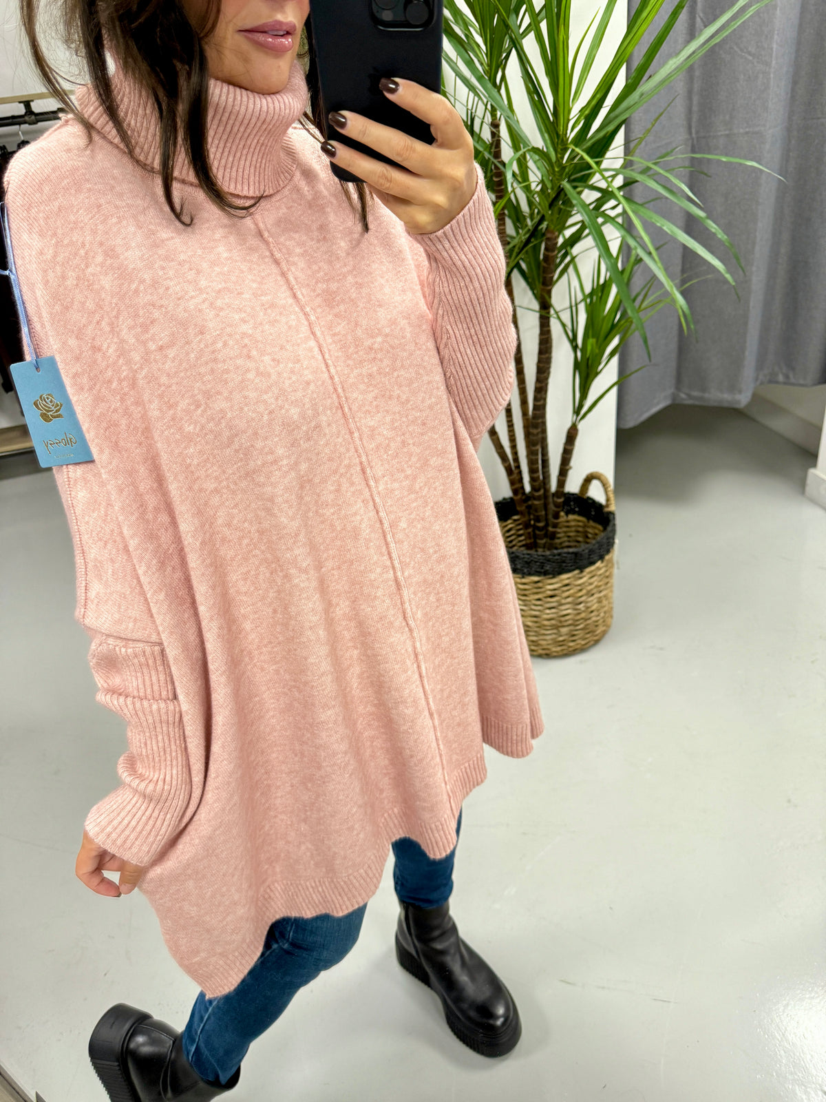 The Esme Soft Knit - Blush