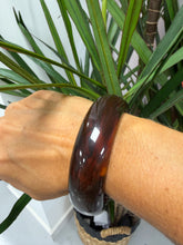 Thin Chocolate Bangle -