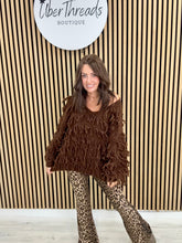 The Shaggy Jumper - Chocolate