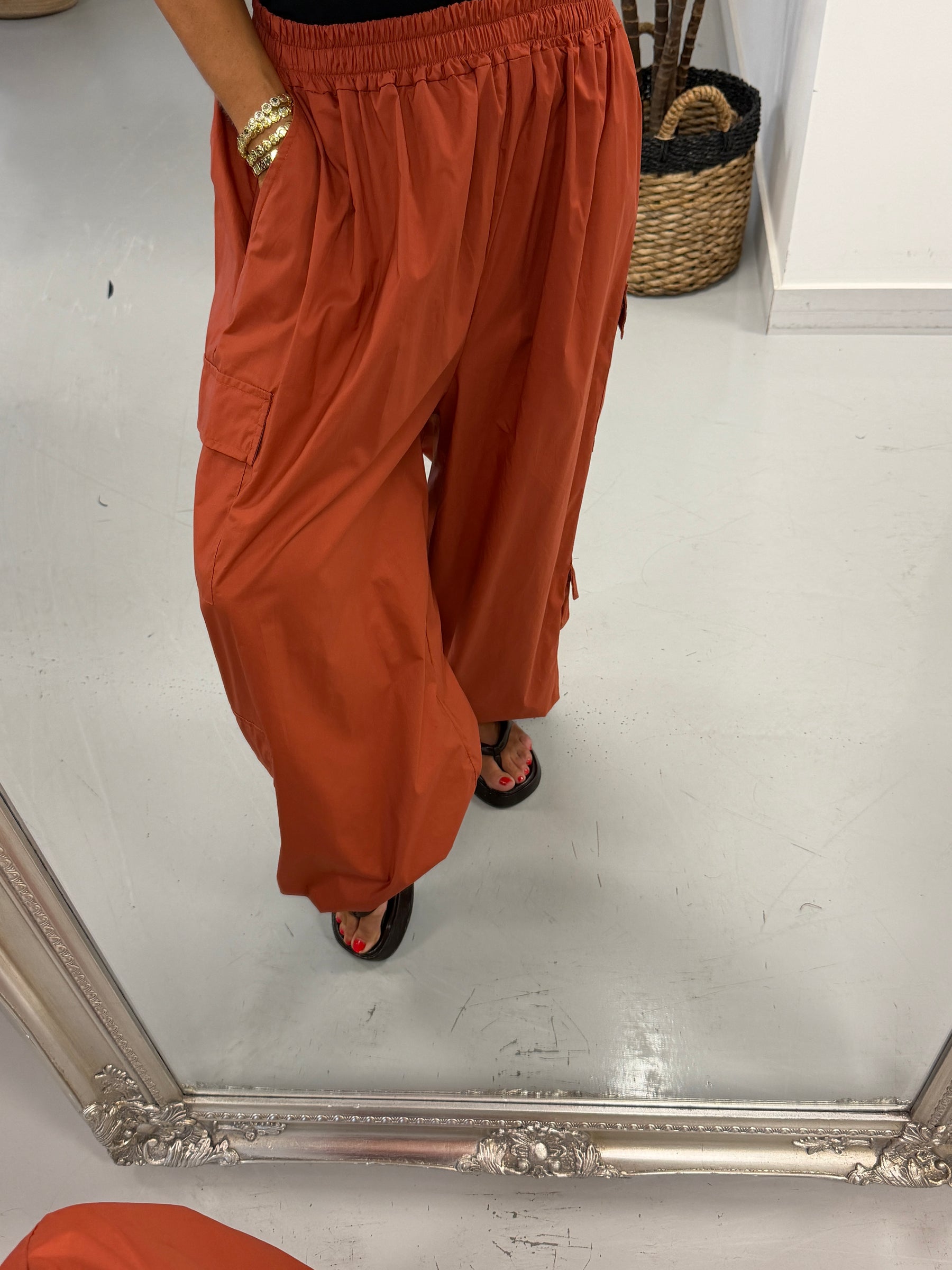 The Urban Cargo Trouser - Rust