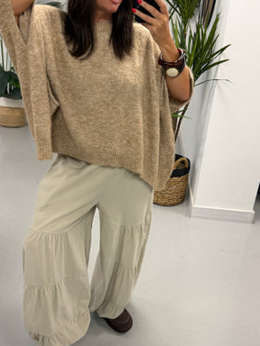 Zeta Otto Slouch Knit - Camel