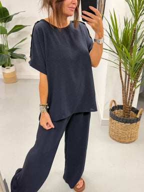 Military Two Piece - Navy