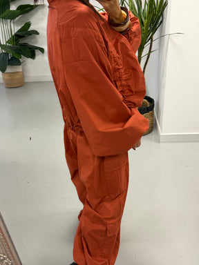 PRE ORDER The Urban Ruched Jacket - Rust