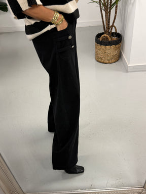 Savannah Military Jeans - Black (Size 12/14)