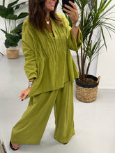 The Alessia Rustic Tunic - Pistachio