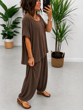 The Milano Two Piece - Chocolate
