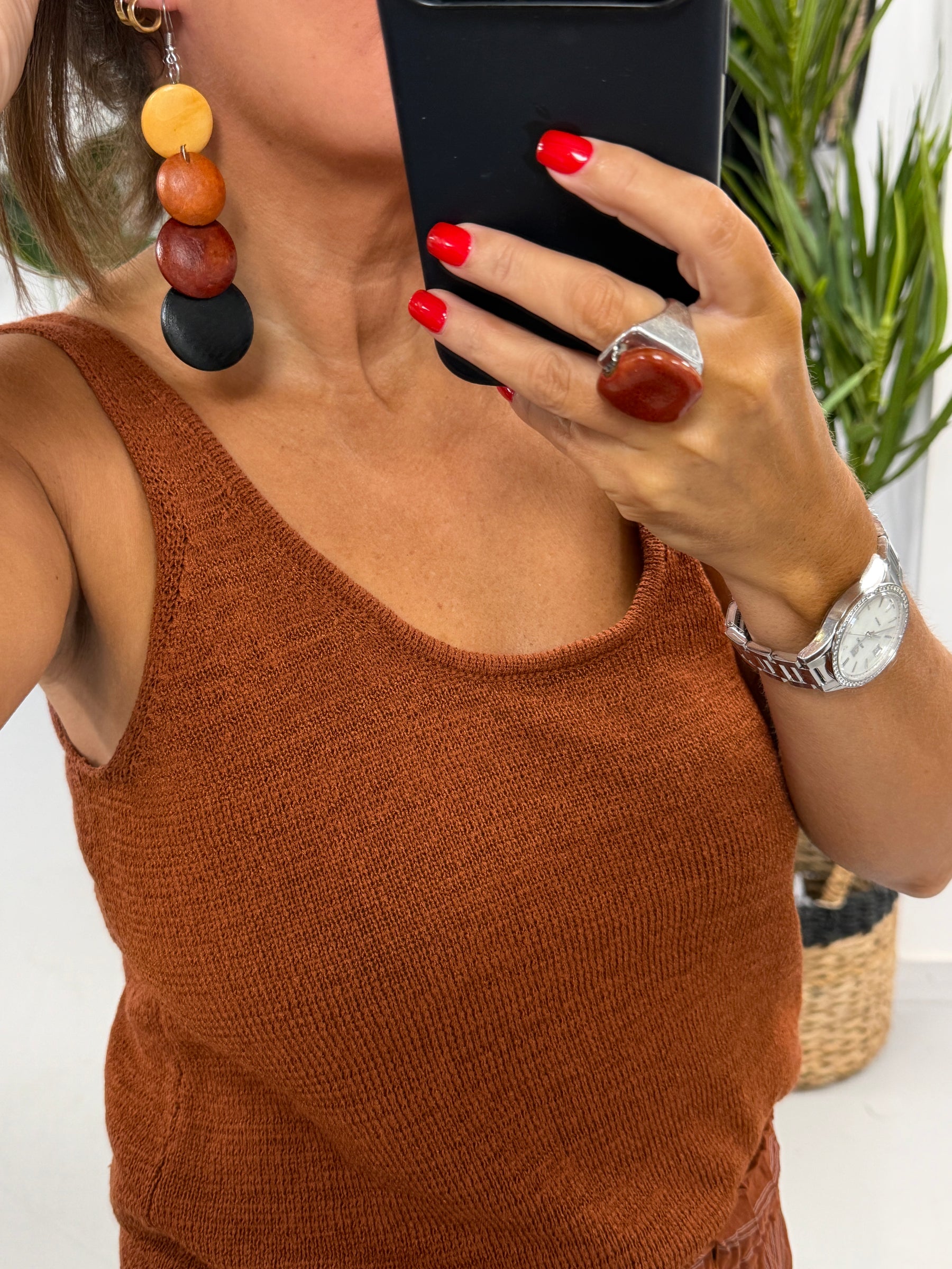 Driftwood Earings - Multi