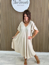 Heidi Swing Dress - Stone