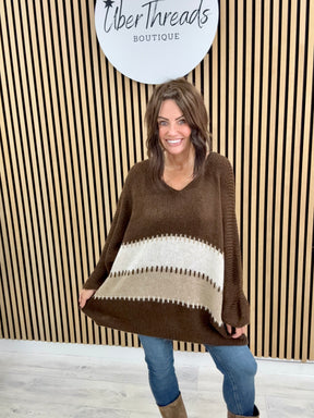 The Soft Stitch Knit - Chocolate