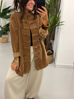 The Big Softie Military Jacket - Camel