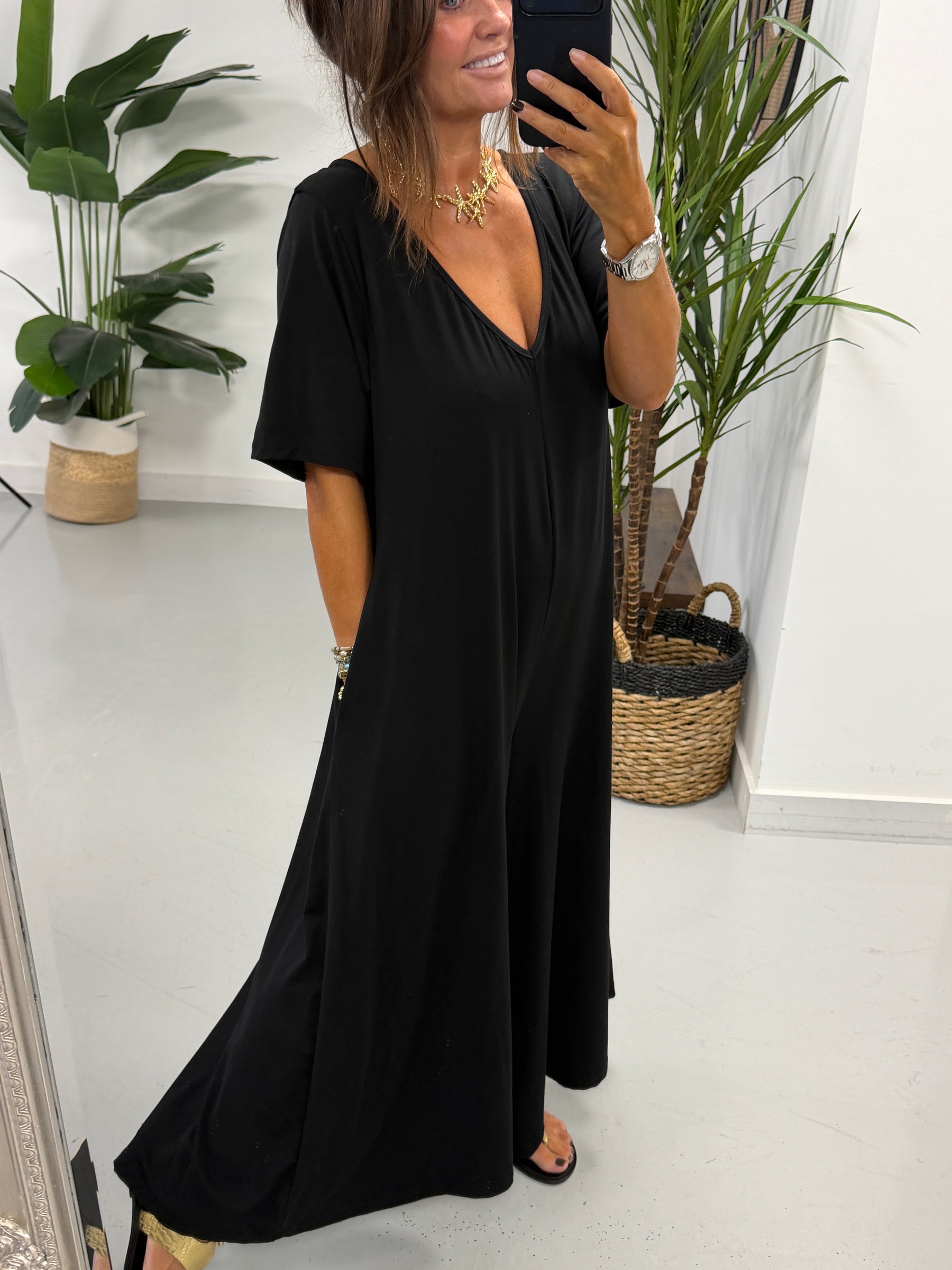 Jasmine Jumpsuit - Black