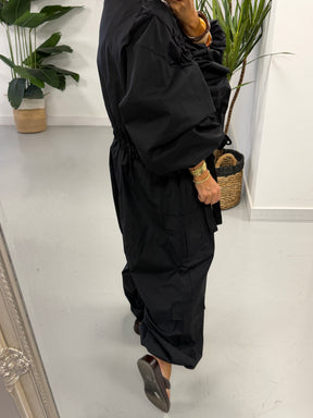 PRE ORDER The Urban Ruched Jacket - Black