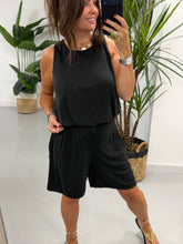 The Weekend Slouch Short Set - Black