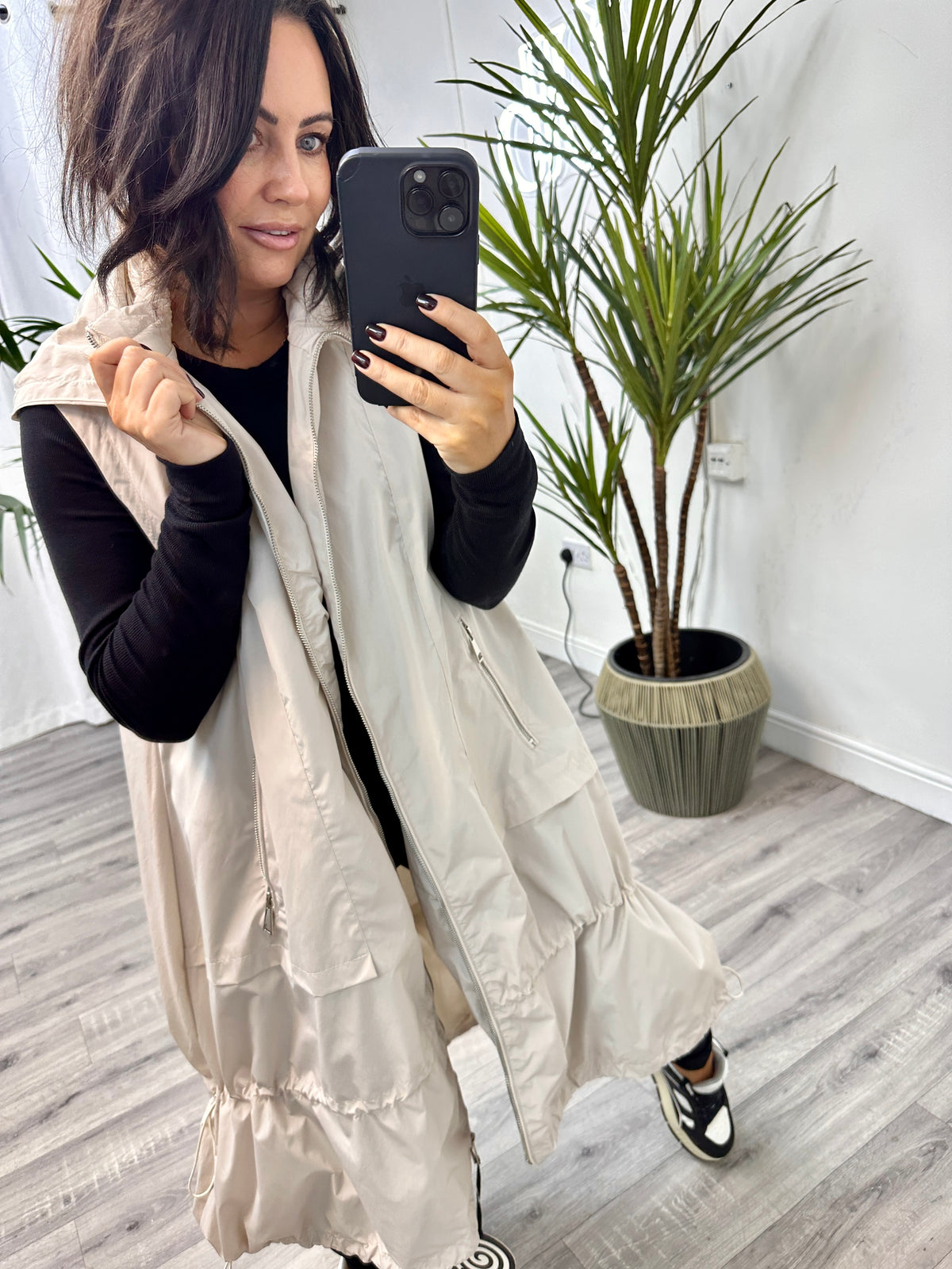 Fly A-Line Gilet - Cream