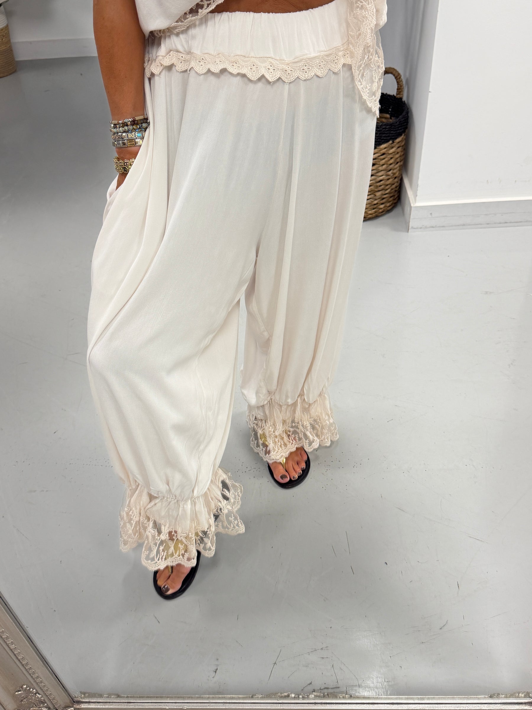 The Boho Belle Bloomers - Cream