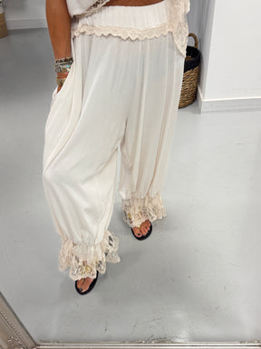 The Boho Belle Bloomers - Cream