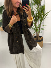 The Big Softie Military Jacket - Chocolate