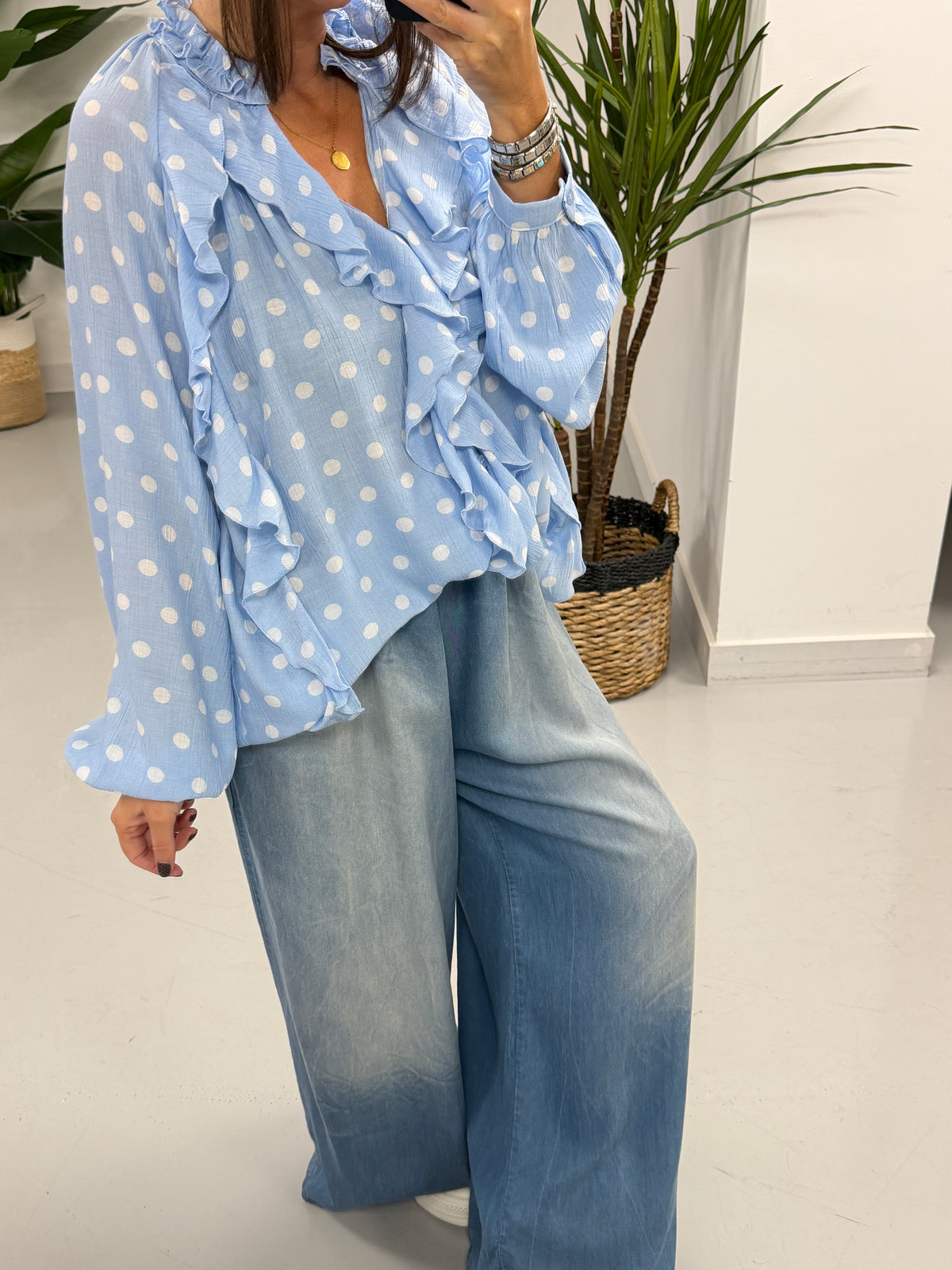 Spot the Waterfall - Baby Blue