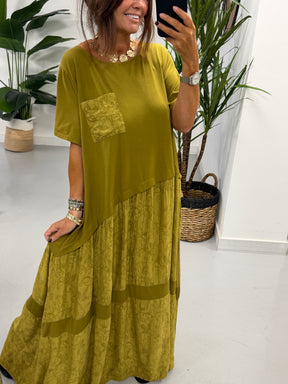 Harlow Vine Maxi - Olive