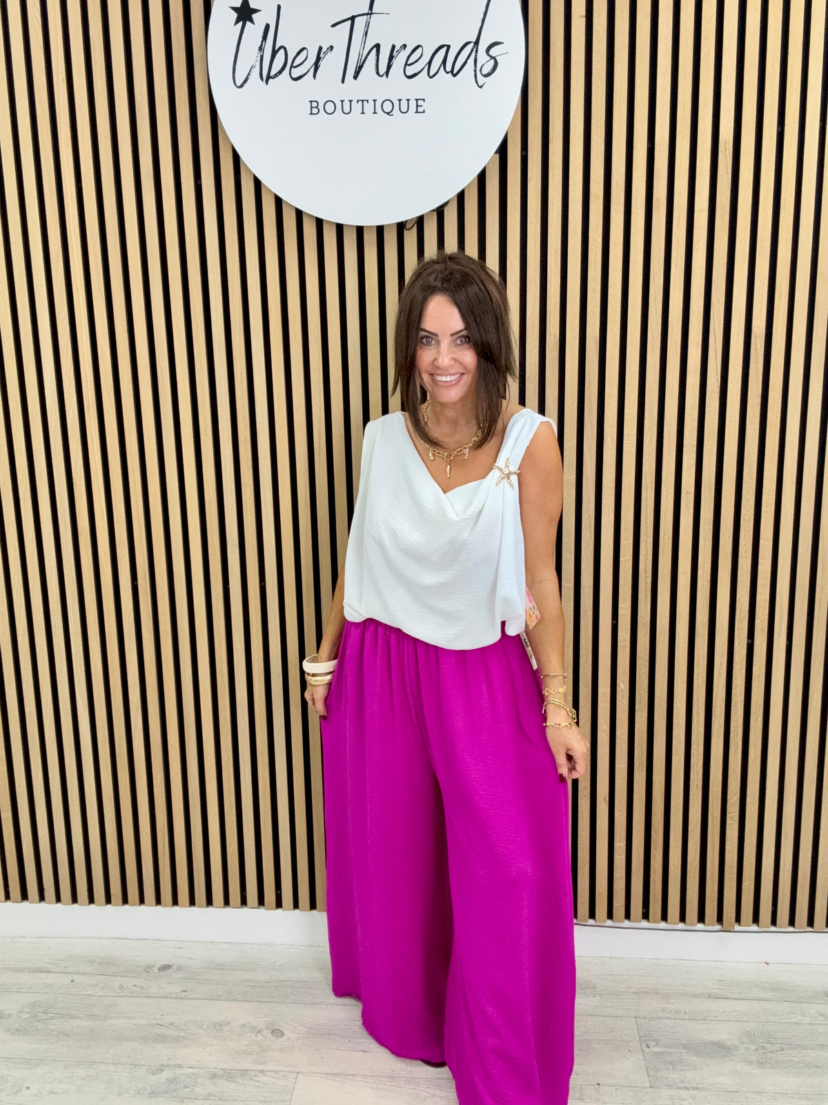 The Classic Palazzo - Magenta