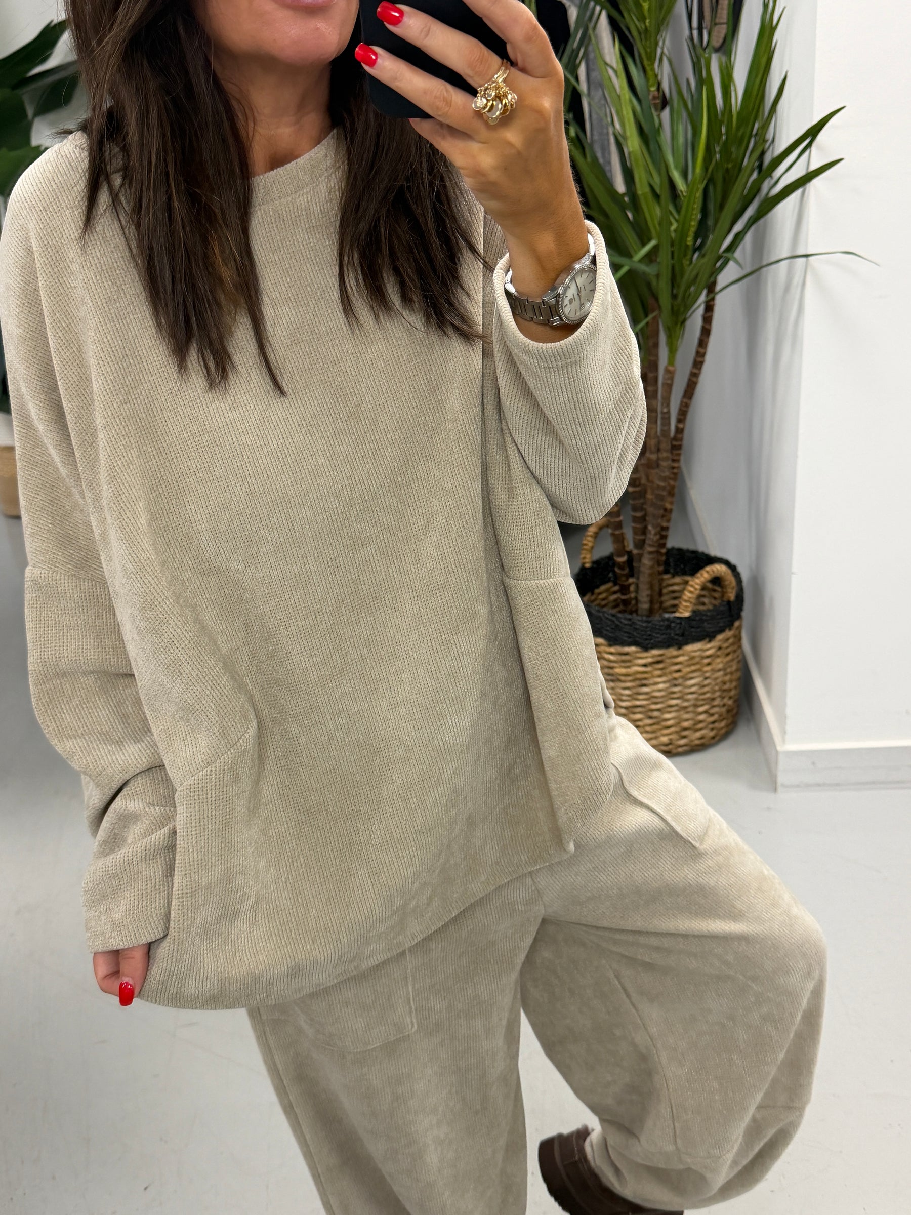 The Big Softie Lounge Set - Cream