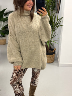 The Rustic Soft Knit - Oatmeal