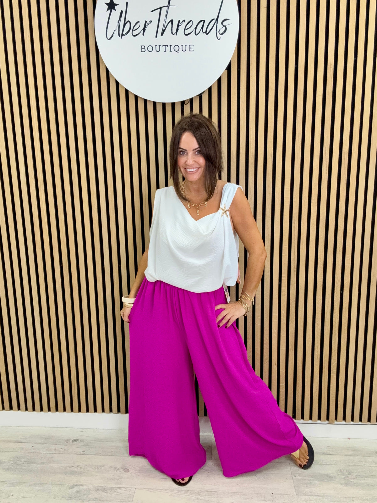 The Classic Palazzo - Magenta