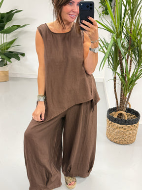 I.D Arizona Tank - Chocolate