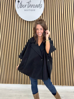 Autumn Cape - Black