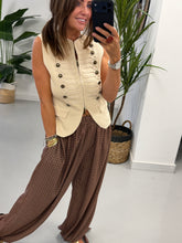 Knitted Waistcoat - Cream