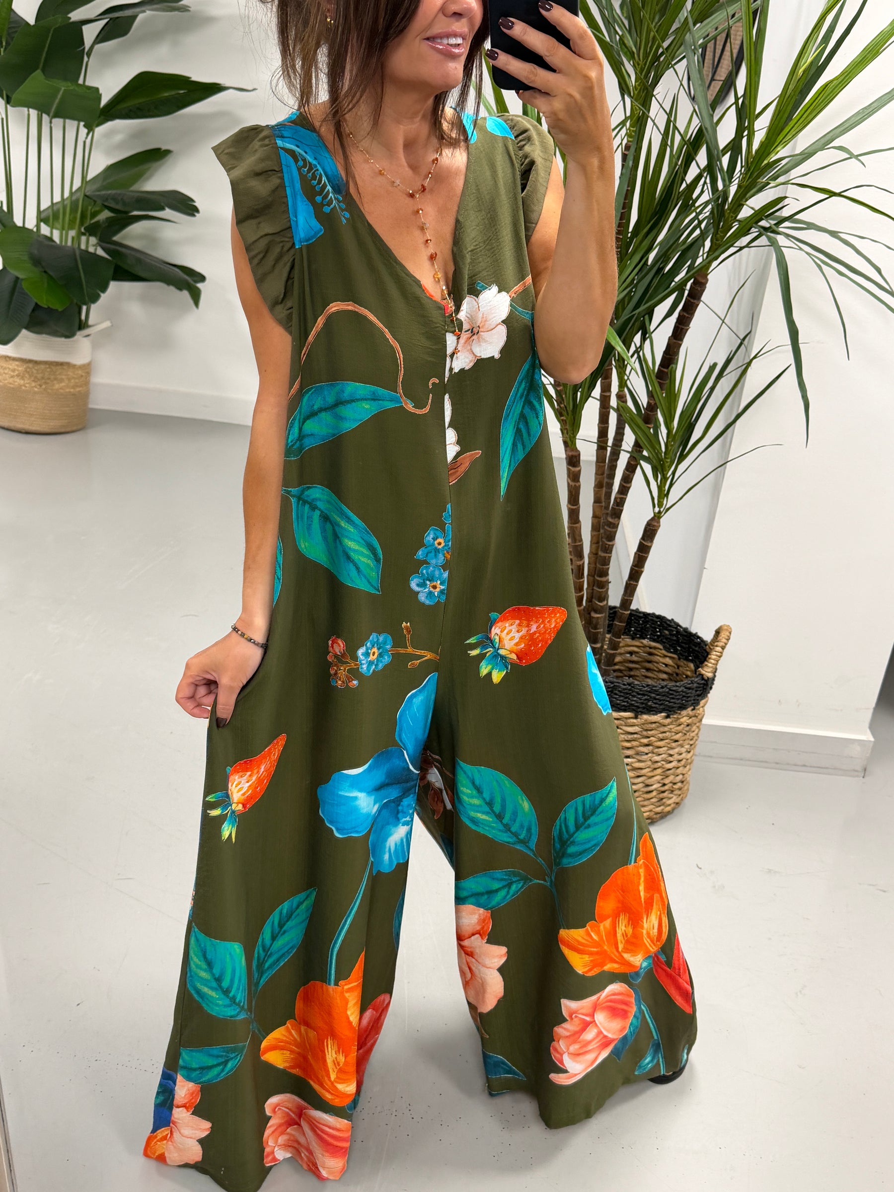 The Bold Floral Jumpsuit