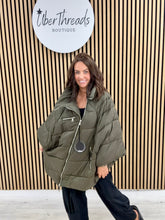 Fly Cape Coat  - Khaki (sized)