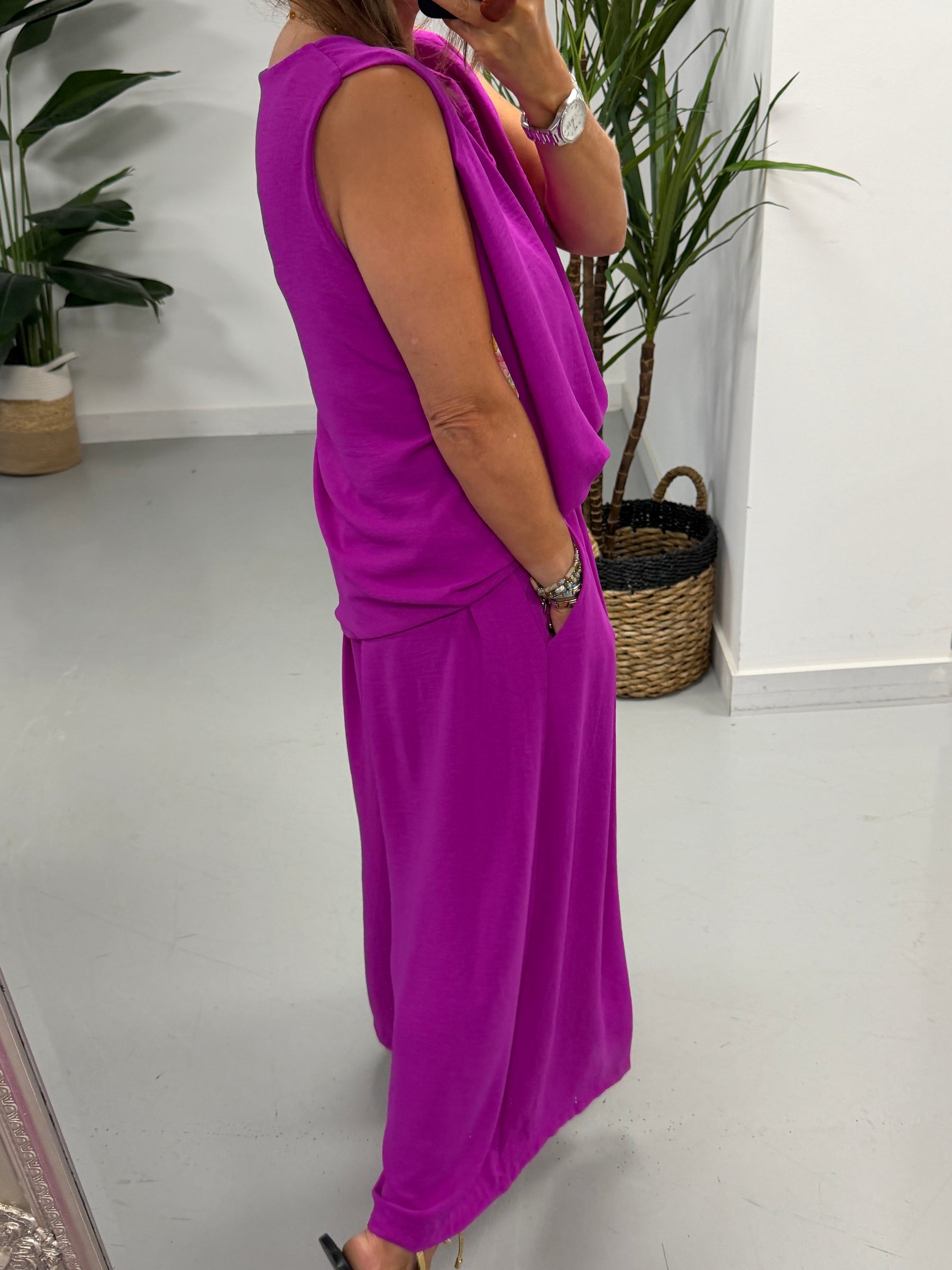 The Tuscany Two Piece - Magenta