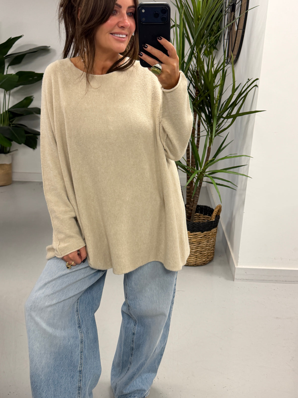 The Chelsea Soft Knit - Cream