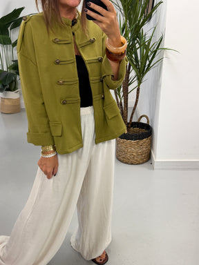 Zeta Otto Military Jacket - Olive