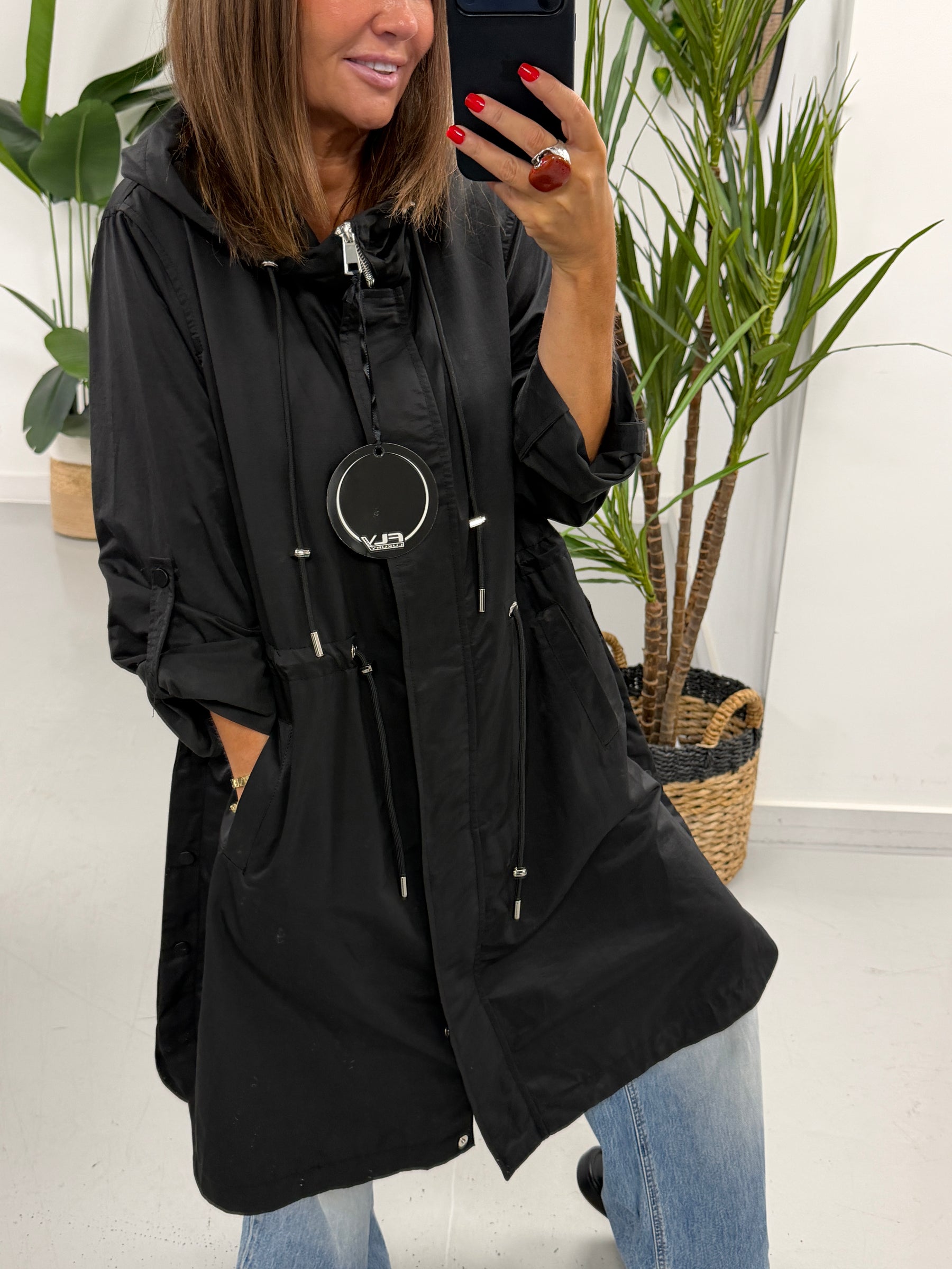 Fly Press Stud Mac - Black