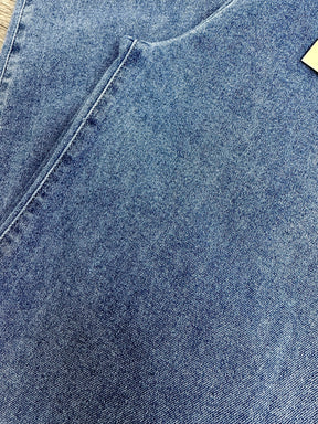 Folyrose Wide Leg Jeans - Medium Blue *M0139*