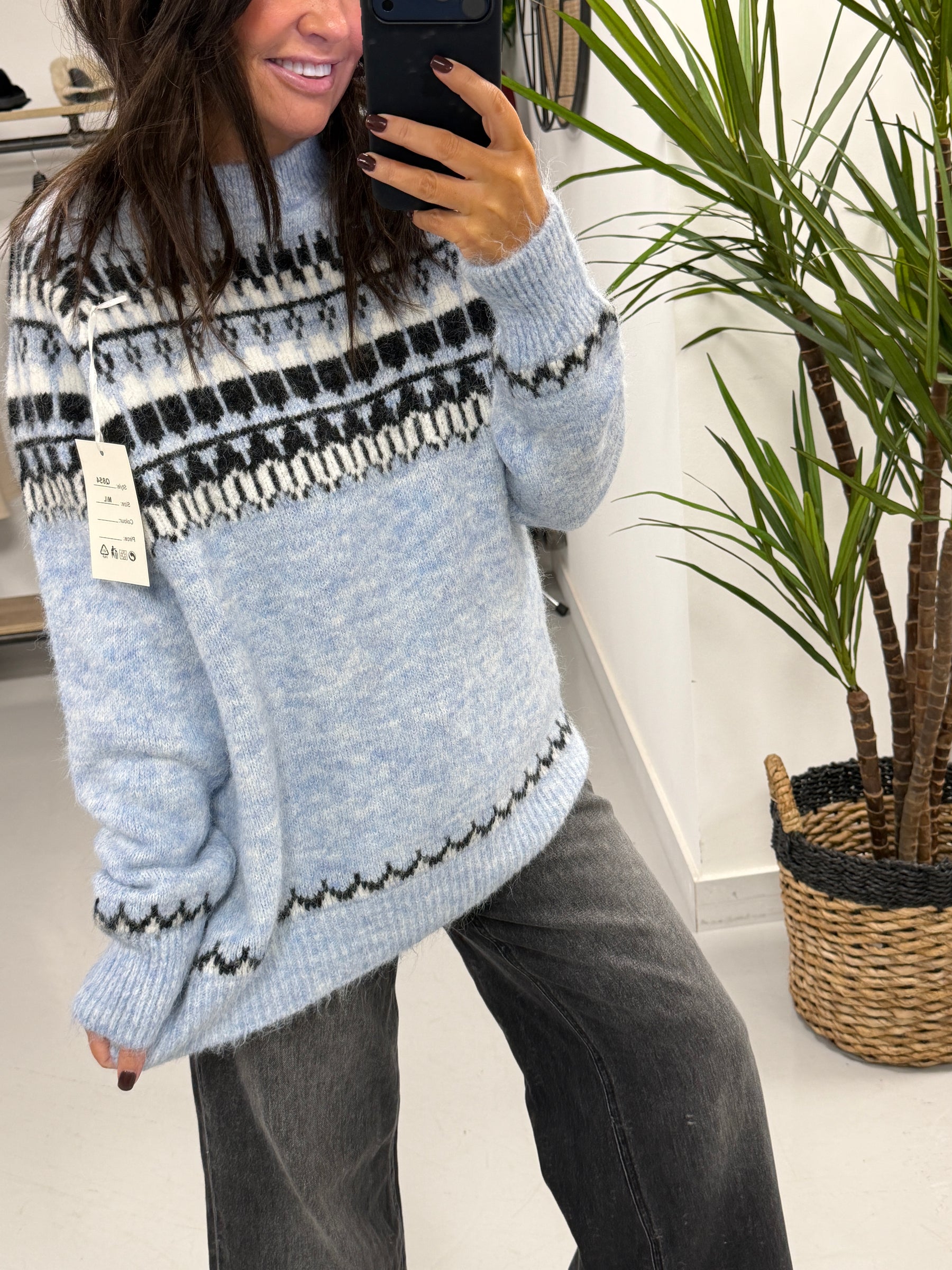 The Hermione Soft Knit - Baby Blue